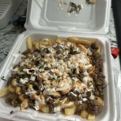 Sr Ozzy's Tacos Mariscos - Carne asada fries with no guac