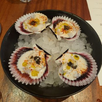 Anima by Edo - Peruvian scallop crudo woth divine Tom Kha sauce - Tapas/Small Plates Near Me - Las Vegas, Nevada Anima by Edo - Peruvian scallop crudo woth divine Tom Kha sauce - Tapas/Small Plates Near Me - Las Vegas, Nevada