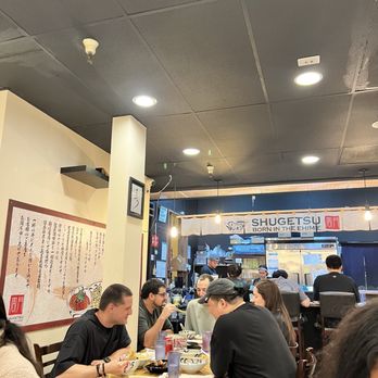 Shugetsu - interior - Ramen Near Me - San Mateo, California