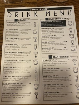 Menu photo 7 Dram & Draught Wilmington, NC Menu photo 7 Dram & Draught Wilmington, NC