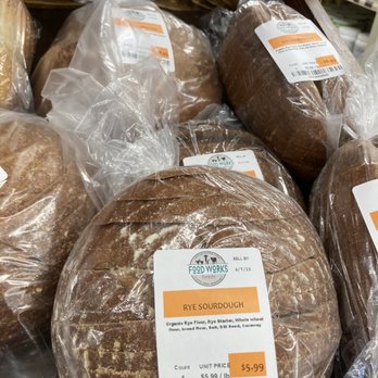 Food Works - a variety of breads wrapped in plastic - Health Markets Near Me - Livingston, Montana