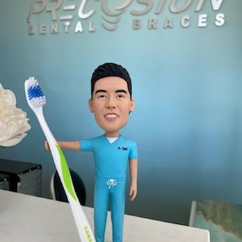 Precision Dentistry and Orthodontics - Funny Bobblehead of Dr. Chen. Haha! Love it! - General Dentistry Near Me - Rancho Cucamonga, California Precision Dentistry and Orthodontics - Funny Bobblehead of Dr. Chen. Haha! Love it! - General Dentistry Near Me - Rancho Cucamonga, California