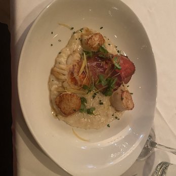 Seed Kitchen & Bar - Lobster and scallops over risotto - American Near Me - Marietta, Georgia Seed Kitchen & Bar - Lobster and scallops over risotto - American Near Me - Marietta, Georgia