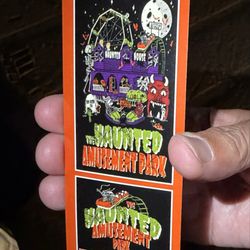 The Haunted Amusement Park - Ticket