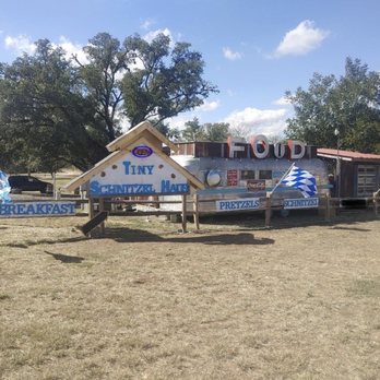 Tiny Schnitzel Haus - View from the road. - German Near Me - Pipe Creek, Texas Tiny Schnitzel Haus - View from the road. - German Near Me - Pipe Creek, Texas