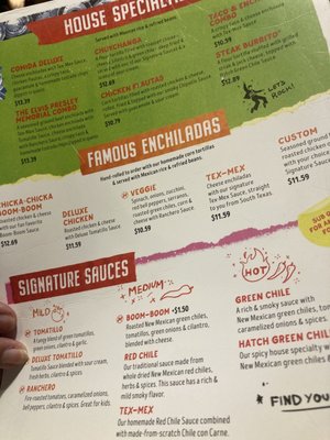 Menu photo 4 Chuy's Webster, TX