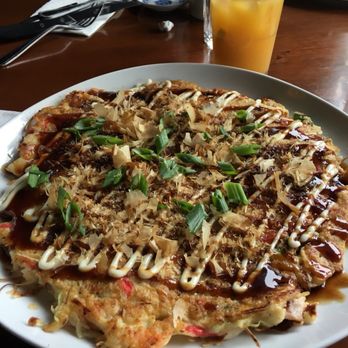 Wara Wara - Okonomiyaki pancake, a signature brunch/lunch dish that you must try! - Japanese Near Me - Providence, Rhode Island Wara Wara - Okonomiyaki pancake, a signature brunch/lunch dish that you must try! - Japanese Near Me - Providence, Rhode Island