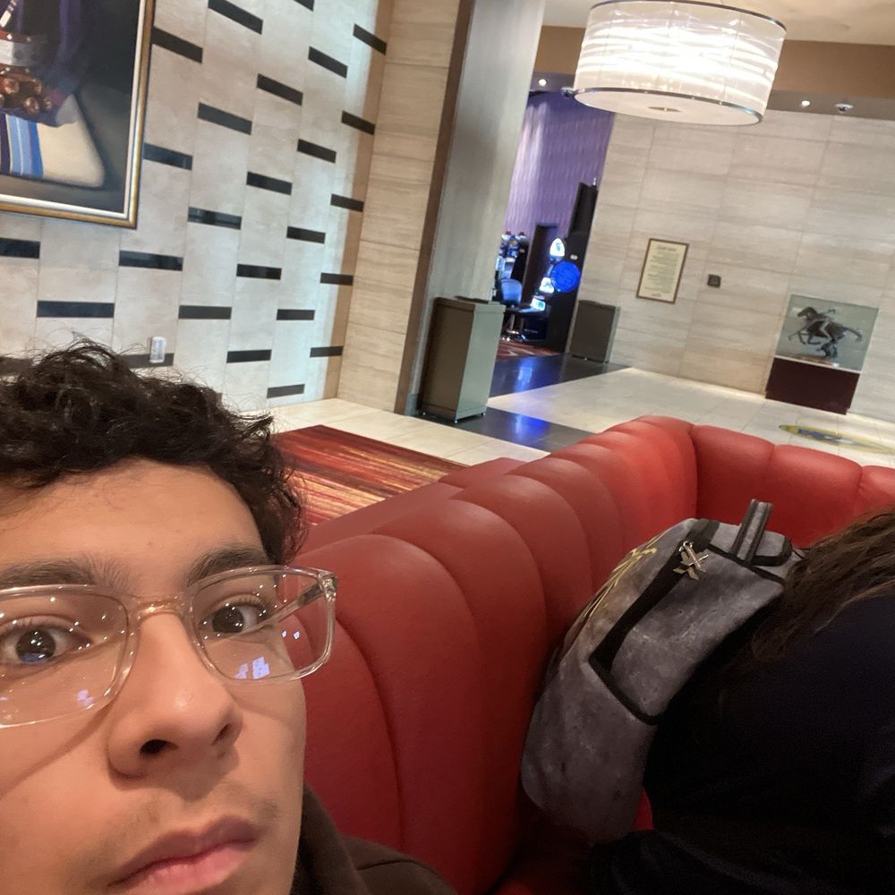 Me waiting for a hotel