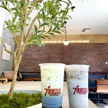 7 Leaves Cafe - This location is great - Bubble Tea Near Me - Cupertino, California