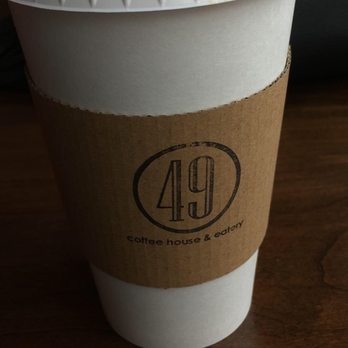 49 Coffee House & Eatery - Hazelnut almond milk latte. - Coffee & Tea Near Me - Springville, New York 49 Coffee House & Eatery - Hazelnut almond milk latte. - Coffee & Tea Near Me - Springville, New York