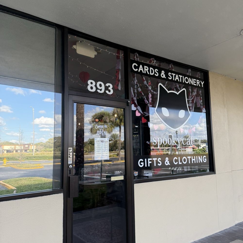 Spooky Cat Press - Storefront - Gift Shops Near Me - Casselberry, Florida Spooky Cat Press - Storefront - Gift Shops Near Me - Casselberry, Florida