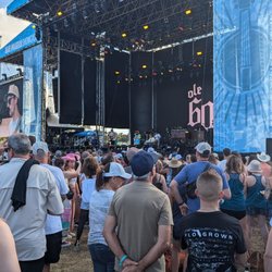 Francis Field - Main stage. Eric Church coming up later