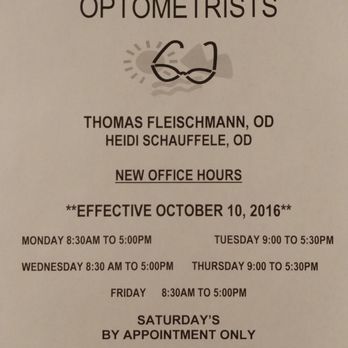 Schauffele Optometry - New office hours - Optometrists Near Me - Sacramento, California Schauffele Optometry - New office hours - Optometrists Near Me - Sacramento, California