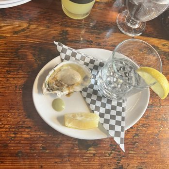 Captain James Landing - Oyster shot - Seafood Near Me - Baltimore, Maryland
