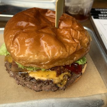 Sids Garage - Peanut butter and a spicy jam make this a unique culinary experience. - Burgers Near Me - Meridian, Idaho Sids Garage - Peanut butter and a spicy jam make this a unique culinary experience. - Burgers Near Me - Meridian, Idaho