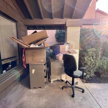 Fast Hauling Services - A pile of junk that is now no longer at my house (#blessed) - Junk Removal & Hauling Near Me