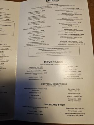 Menu photo 6 Patys Restaurant Toluca Lake, CA