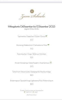 Menu photo 6 Zum Scheele Stralsund, MV