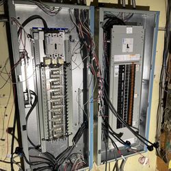 Hamilton Electric - Two 100 amp panel swaps