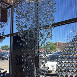 Living Lighting - So hard to get this chandelier in 1 shot! Love this cascade.