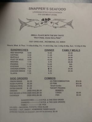 Snapper's Seafood Restaurant by null