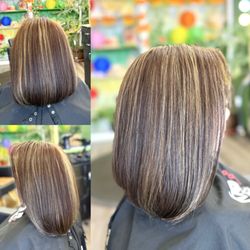 Happy Hair Salon - #haicut #haircolor #ombre #highlights #balayage
