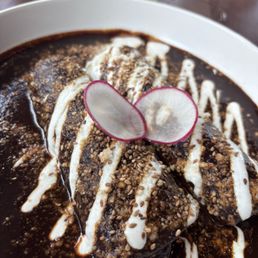 Mole Enchiladas
