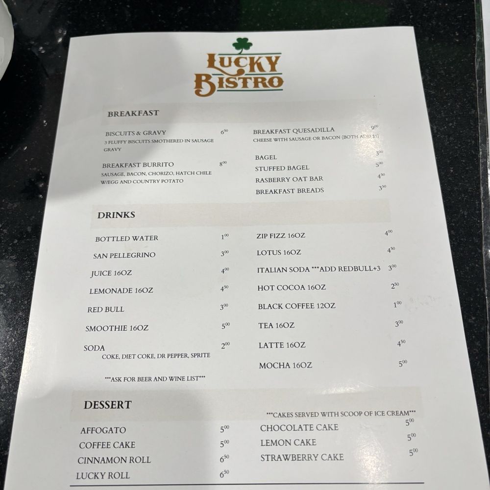 Lucky Bistro - Menu - Breakfast & Brunch Near Me - Veradale, Washington Lucky Bistro - Menu - Breakfast & Brunch Near Me - Veradale, Washington
