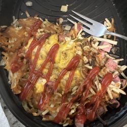 Waffle House - I added ketchup, sue me.