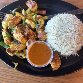 Tarka Indian Kitchen - Wender Plaza - Chicken Kabob (GF) - Indian Near Me - San Antonio, Texas Tarka Indian Kitchen - Wender Plaza - Chicken Kabob (GF) - Indian Near Me - San Antonio, Texas