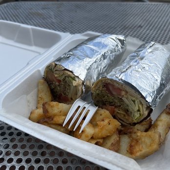 Crispy Crêpes Cafe - Falafel Pita - Creperies Near Me - Boston, Massachusetts