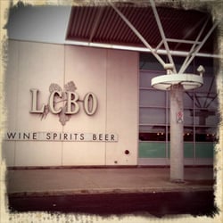 LCBO Orion Gate West - Concrete and glass exterior