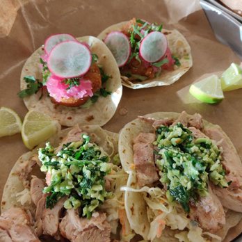 Tacofino Ocho - Chicken and cod tacos - Mexican Near Me - Vancouver, British Columbia Tacofino Ocho - Chicken and cod tacos - Mexican Near Me - Vancouver, British Columbia