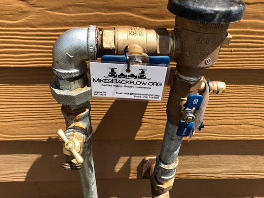Mike's Backflow Logo