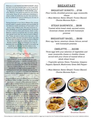 Menu photo 8 Las Maracas Restaurant Green Bay, WI Menu photo 8 Las Maracas Restaurant Green Bay, WI