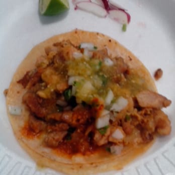 Tacos Gavilan - Chicken taco - Mexican Near Me - Rialto, California