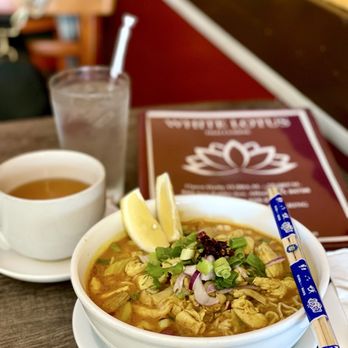 White Lotus Thai Cuisine - Khao Soy $16.95 | 07.19.2025 - Thai Near Me - Albany, California White Lotus Thai Cuisine - Khao Soy $16.95 | 07.19.2025 - Thai Near Me - Albany, California