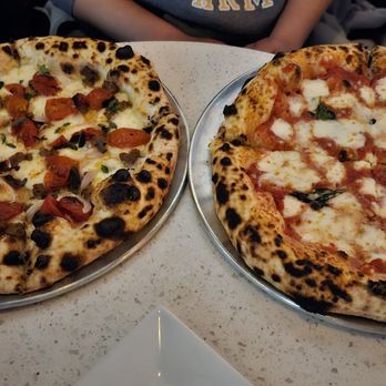 Macoletta - Meat lovers pizza and a lamb sausage pizza - Pizza Near Me - New York, New York