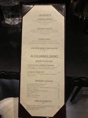 Menu photo 3 Forty1 Sedona, AZ Menu photo 3 Forty1 Sedona, AZ