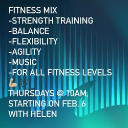 Aurora Fitness & Yoga - Graphic for Fitness classes offered by Aurora Fitness & Yoga