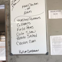 Altha Diner - 8/4/19 lunch options. They also have a menu but these options look good.