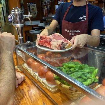 Bar Néstor - Friendly waiter - Tapas Bars Near Me - Donostia / San Sebastián, SS Bar Néstor - Friendly waiter - Tapas Bars Near Me - Donostia / San Sebastián, SS