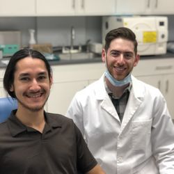 Sakowitz Smiles Orthodontics - Dr. Sakowitz with a patient