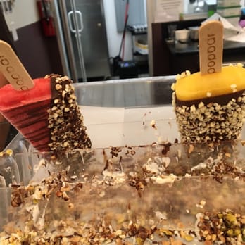 Popbar - Finished product- I do have to say that tray the pops sit in is pretty gross. - Desserts Near Me - Anaheim, California Popbar - Finished product- I do have to say that tray the pops sit in is pretty gross. - Desserts Near Me - Anaheim, California