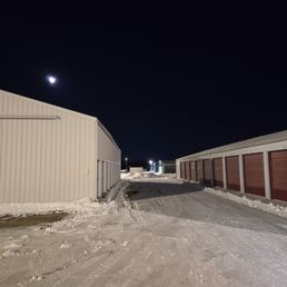Exterior outside entrance of Robertson Snow Removal - Storage unit we plowed Exterior outside entrance of Robertson Snow Removal - Storage unit we plowed