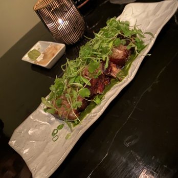 Oishii Boston - Crispy pork belly - Japanese Near Me - Boston, Massachusetts Oishii Boston - Crispy pork belly - Japanese Near Me - Boston, Massachusetts