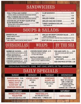 Menu photo 6 Jan's Bar & Grill Swartz Creek, MI Menu photo 6 Jan's Bar & Grill Swartz Creek, MI