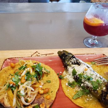 Descanso - Mahi mahi taco and chile relleno taco. The fish taco is fantastic and interesting, but the other is just out of this world. - Mexican Near Me - Costa Mesa, California Descanso - Mahi mahi taco and chile relleno taco. The fish taco is fantastic and interesting, but the other is just out of this world. - Mexican Near Me - Costa Mesa, California