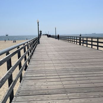 Seal Beach Pier - Looks deserted, but we did pass people. - Local Flavor Near Me - Seal Beach, California Seal Beach Pier - Looks deserted, but we did pass people. - Local Flavor Near Me - Seal Beach, California