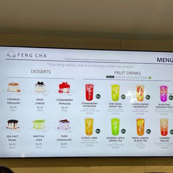 Feng Cha Teahouse - Menu - Bubble Tea Near Me - Fullerton, California Feng Cha Teahouse - Menu - Bubble Tea Near Me - Fullerton, California